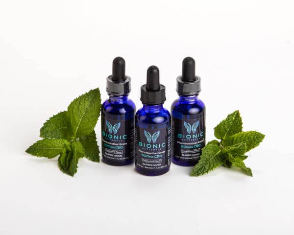 CBD OIL No THC Nano Peppermint 500 MG