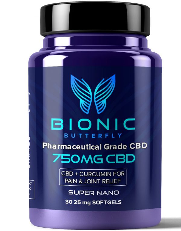 CBD Oil Softgel with curcumin